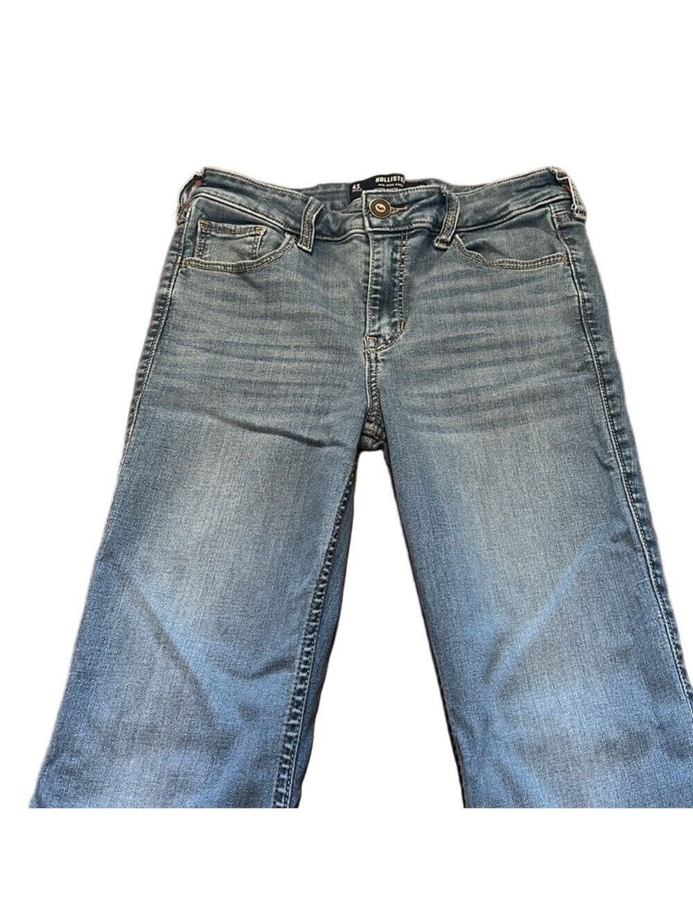 Hollister Light Mid-Rise Boot Jeans 4S - Picture 2 of 7